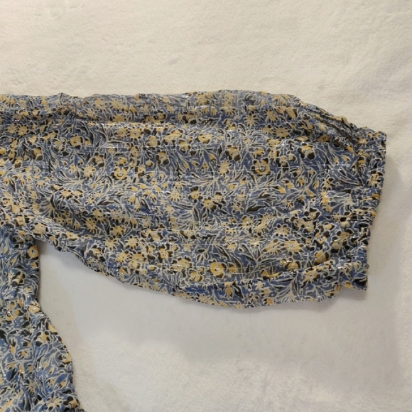 Anthropologie. Floral Off-Shoulder Dress - Picture 7 of 14